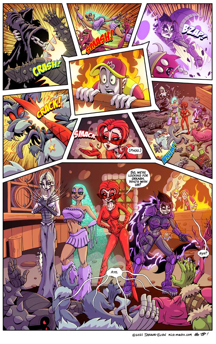 MickMacks Meatbucket MegaBabes Webcomic page 011